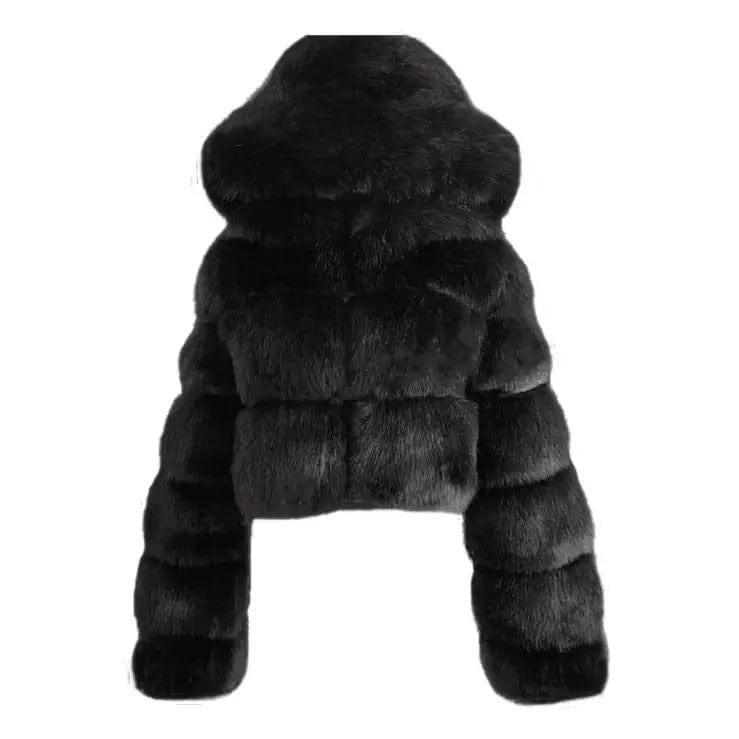 Winter Faux Fur Coat for Women-13