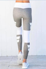 Women's Color Matching Yoga Fitness Yoga Pants-5