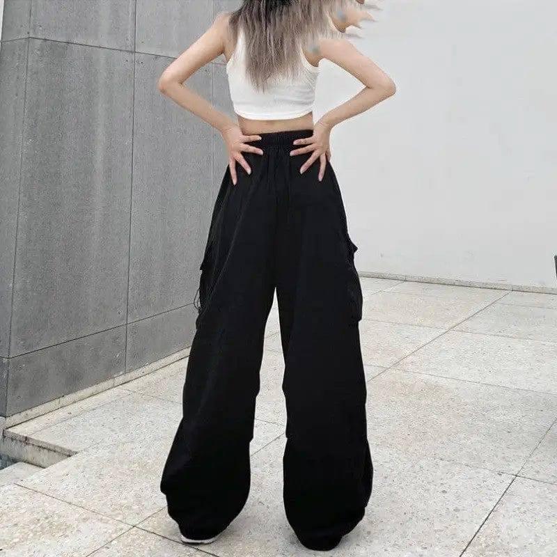 Women's Fashion Loose Large Wide Leg Pants-5