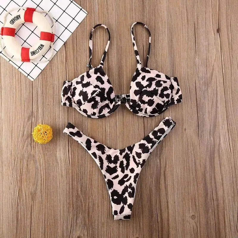 WOMEN'S BIKINI-Leopardprint-1